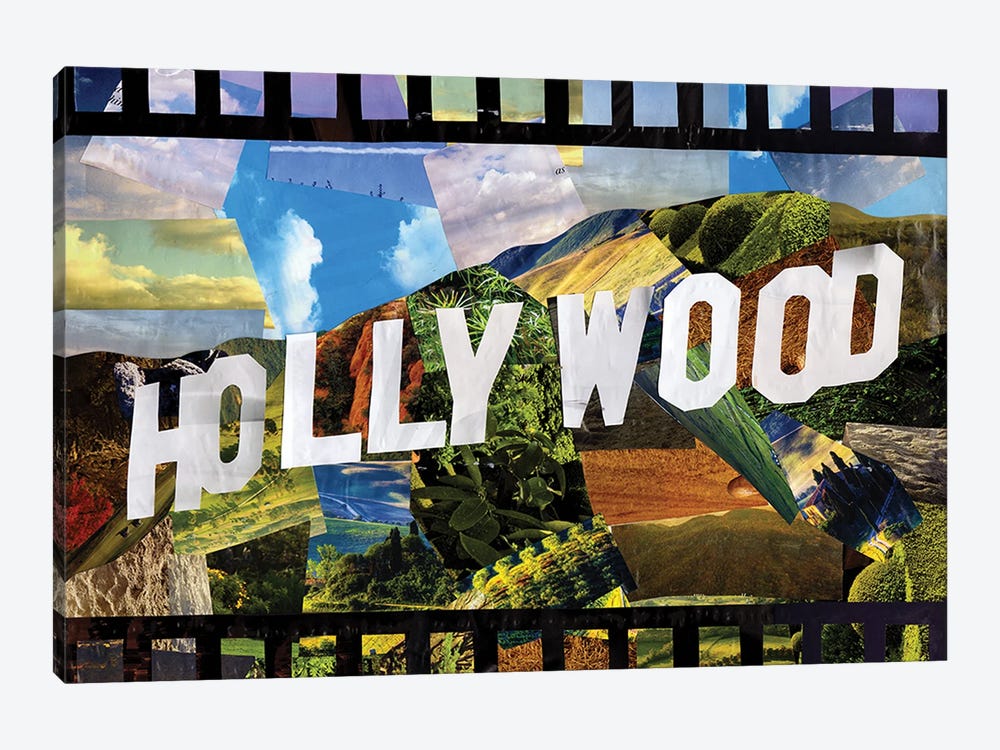 Hollywood by Artpoptart 1-piece Canvas Wall Art