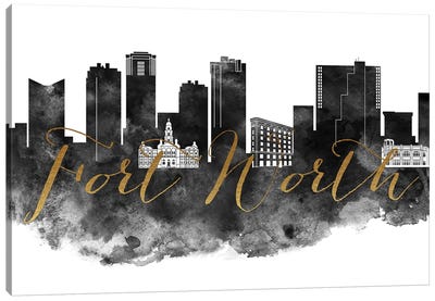 Fort Worth Texas Skyline Canvas Art Print - Fort Worth
