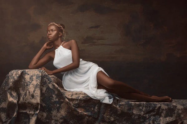 ADENIRAN ADESANYA: Regal Beauty I by ADENIRAN ADESANYA