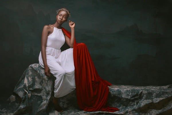 ADENIRAN ADESANYA: Regal Beauty II by ADENIRAN ADESANYA