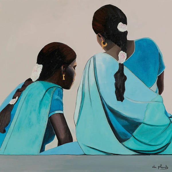 Anne du Planty: Palaver, India by Anne du Planty