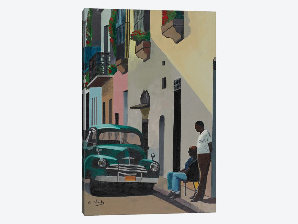 Quiet Cuba, Cuba by Anne du Planty 1-piece Canvas Art Print