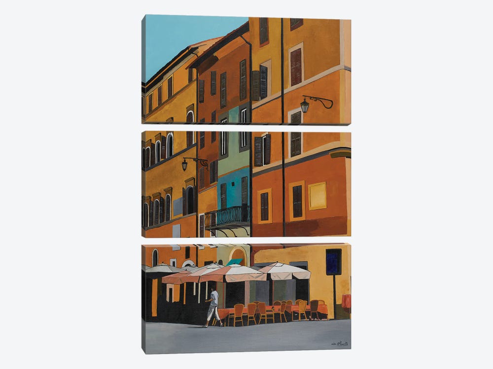 Roma, Italy by Anne du Planty 3-piece Canvas Print