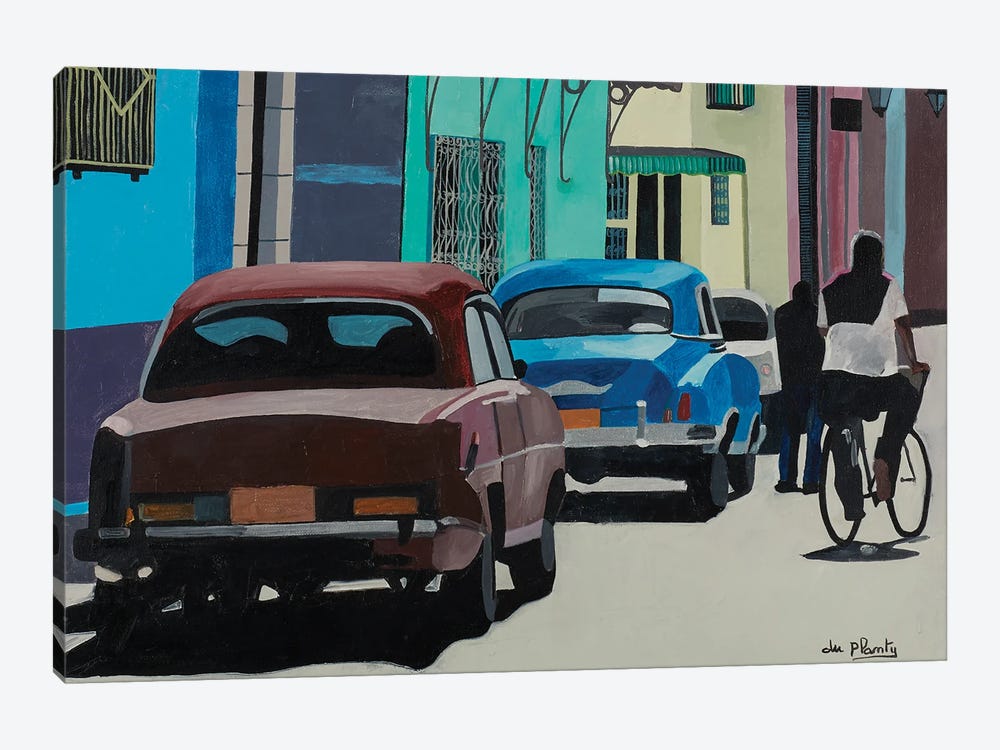 Cars In Trinidad, Cuba by Anne du Planty 1-piece Canvas Artwork