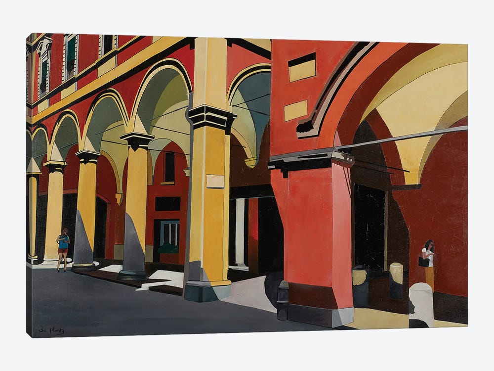 Walk In Bologna by Anne du Planty 1-piece Art Print