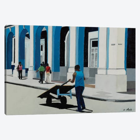 Cienfuegos, Cuba Canvas Print #APY2} by Anne du Planty Canvas Artwork