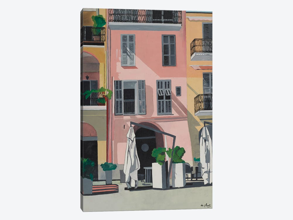 Imperia Pink, Italy by Anne du Planty 1-piece Canvas Art