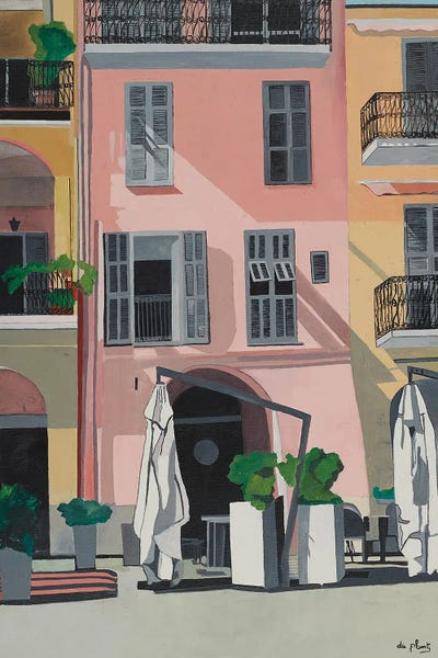 Anne du Planty: Imperia Pink, Italy by Anne du Planty