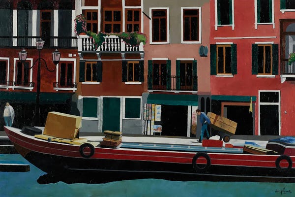 Anne du Planty: Laborious Venice, Italy by Anne du Planty