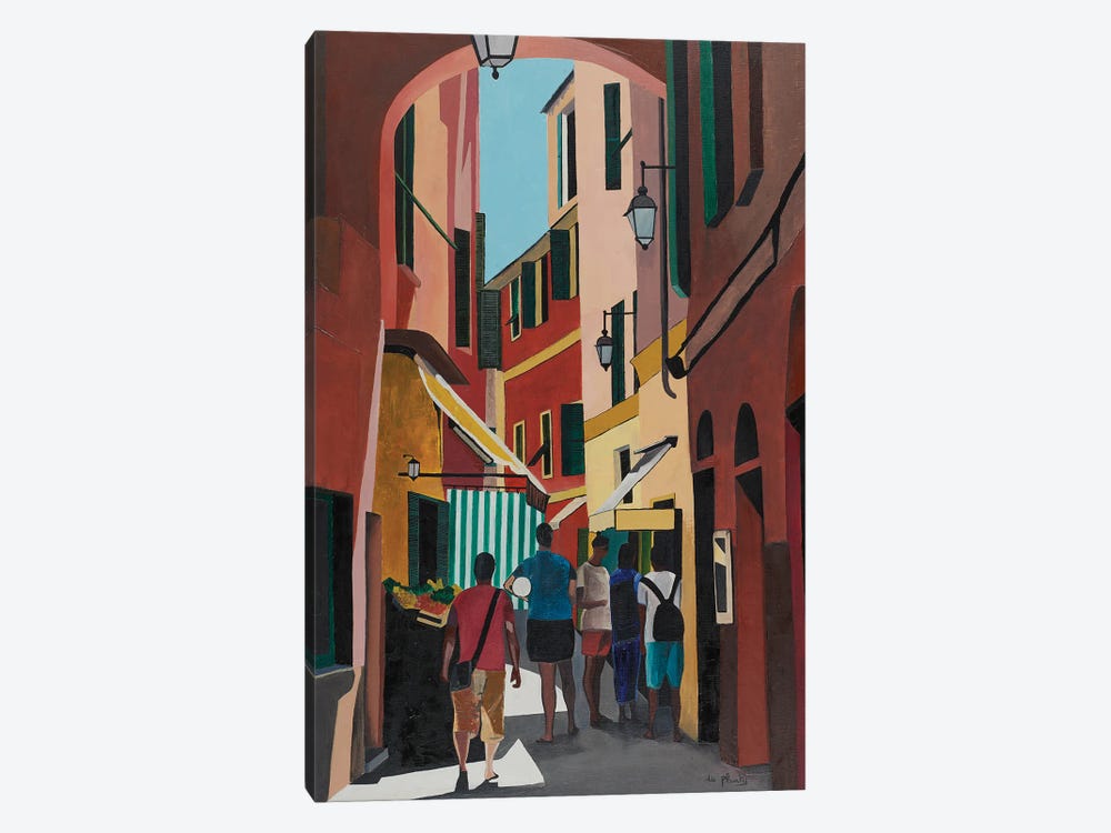 Laigueglia, Italy by Anne du Planty 1-piece Canvas Wall Art