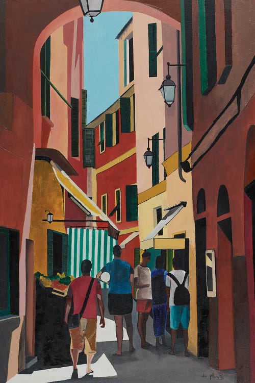 Laigueglia, Italy by Anne du Planty wall art