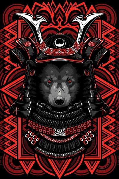 Grizzly Bears: Samurai Grizzly by Alberto Perez