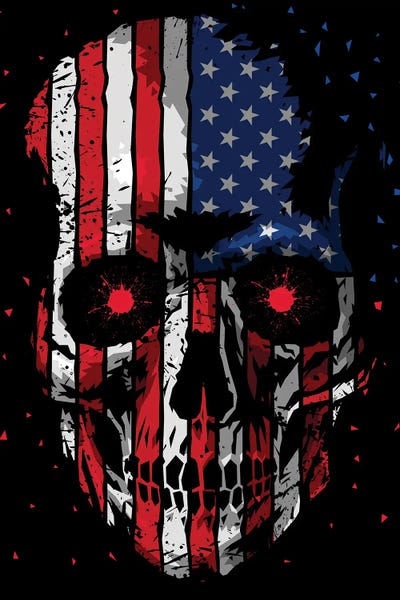 Alberto Perez: American Skull by Alberto Perez