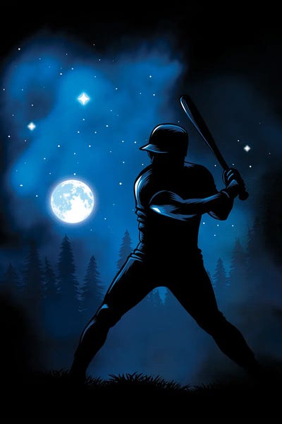 Beating The Moon by Alberto Perez art print