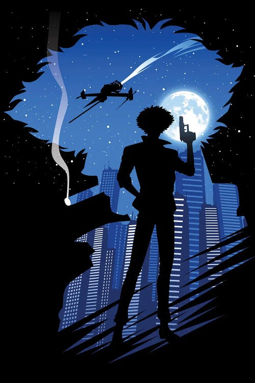 Space Cowboy by Alberto Perez wall art