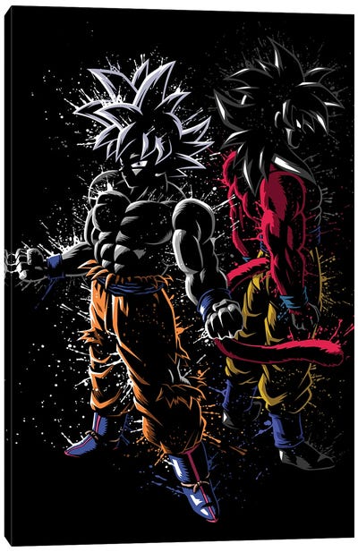 Maximun Power Canvas Art Print - Dragon Ball Z