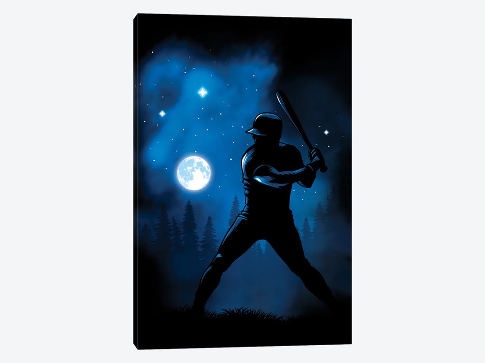 Beating The Moon by Alberto Perez 1-piece Canvas Wall Art