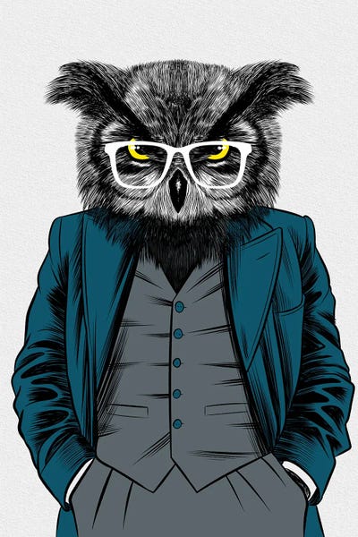 Alberto Perez: Teacher Owl by Alberto Perez