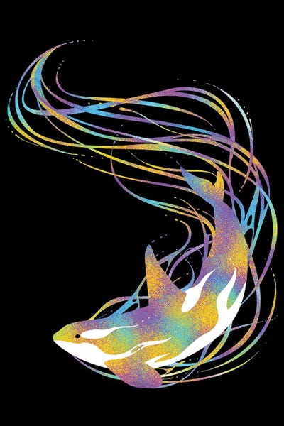 Alberto Perez: Fantasy Killer Whale by Alberto Perez