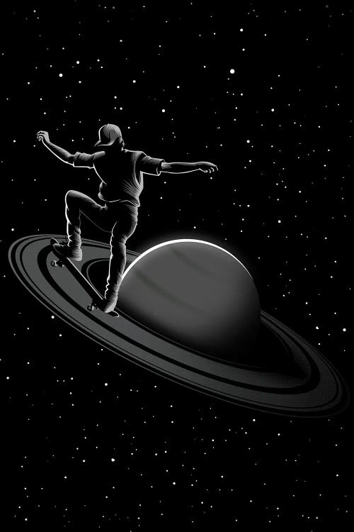 Skater In Saturn