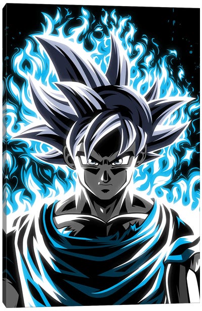 Ultra Warrior Canvas Art Print - Goku