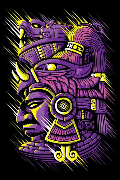 Alberto Perez: Retro Aztec by Alberto Perez