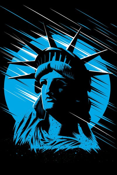 Alberto Perez: Statue Of Liberty by Alberto Perez