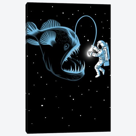 Space Trap Canvas Print #APZ2} by Alberto Perez Canvas Art Print