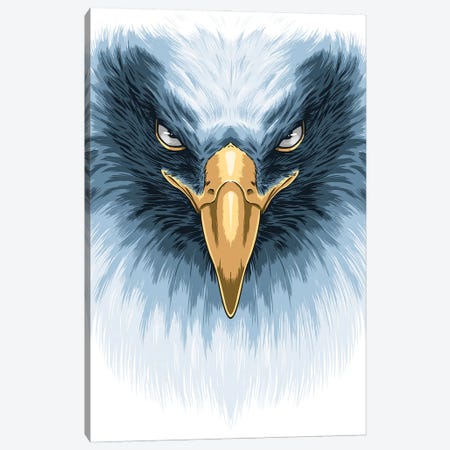 White Eagle Canvas Print #APZ30} by Alberto Perez Canvas Art Print