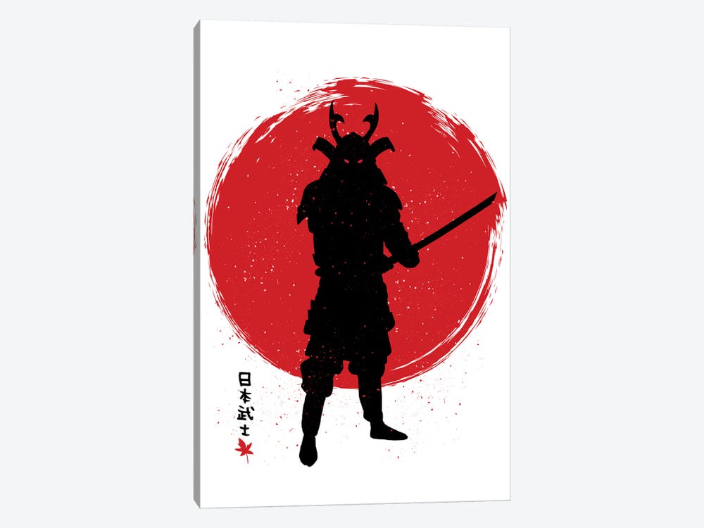 Samurai With Katana by Alberto Perez 1-piece Art Print