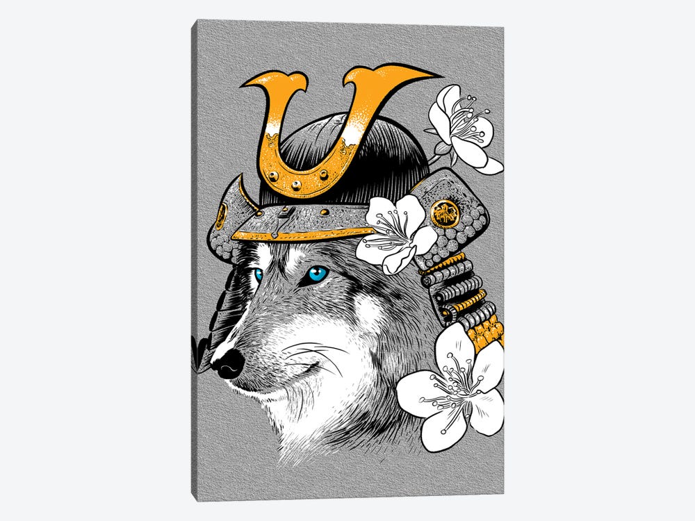 Wolf Samurai by Alberto Perez 1-piece Art Print