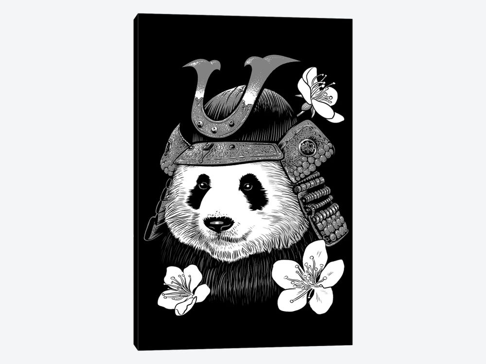 Panda Samurai by Alberto Perez 1-piece Canvas Print