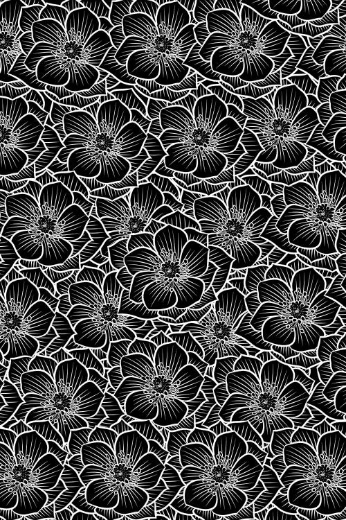 Flower Pattern by Alberto Perez wall art