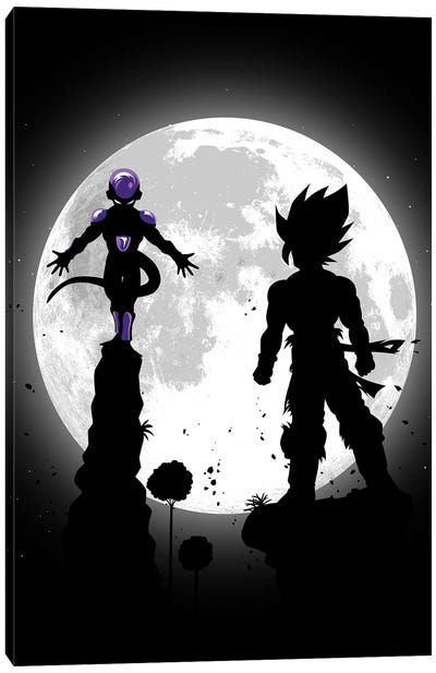 Fight Mythical Canvas Art Print - Frieza