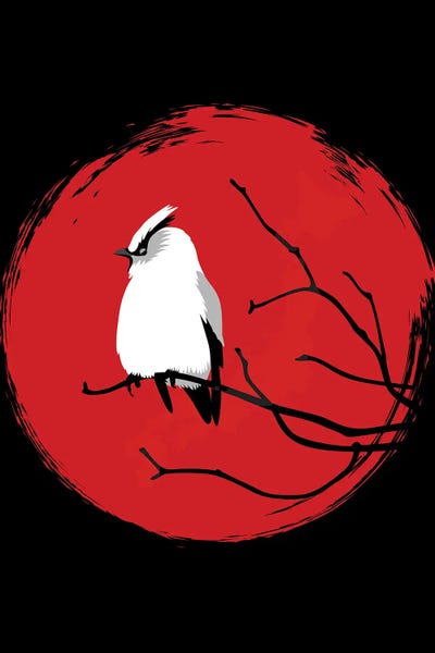 Sparrow Sun by Alberto Perez art print