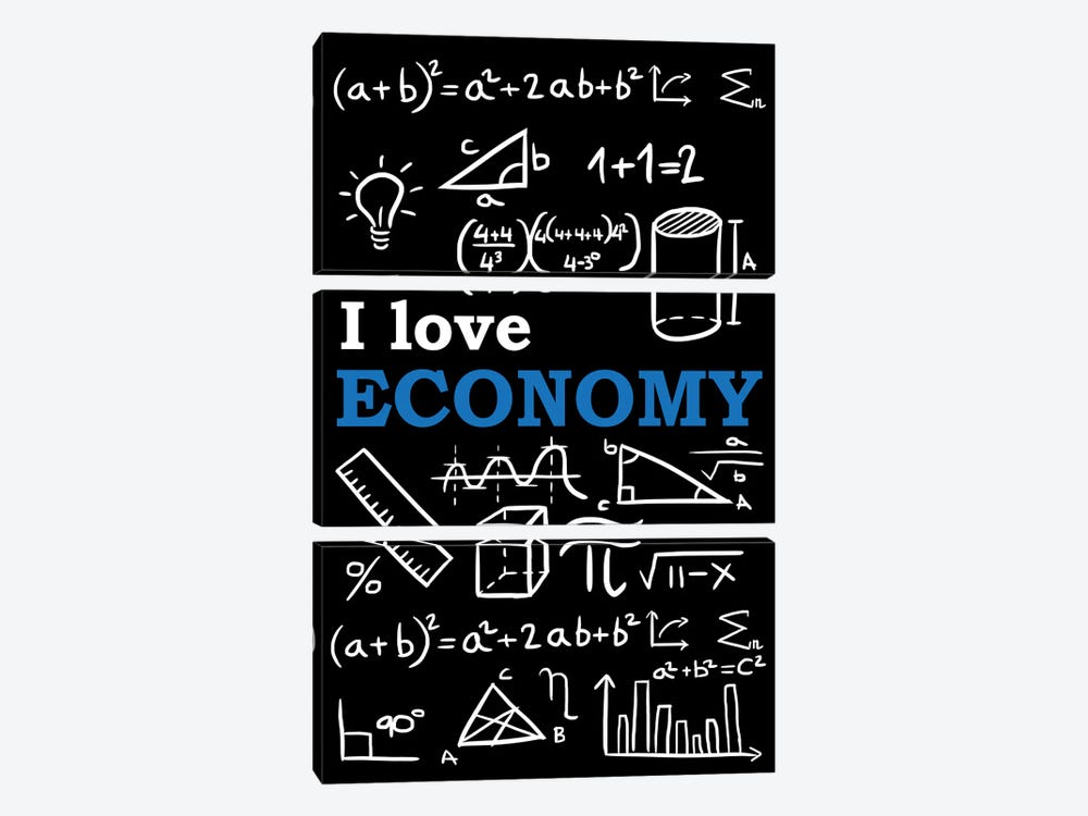 Love Economy by Alberto Perez 3-piece Art Print