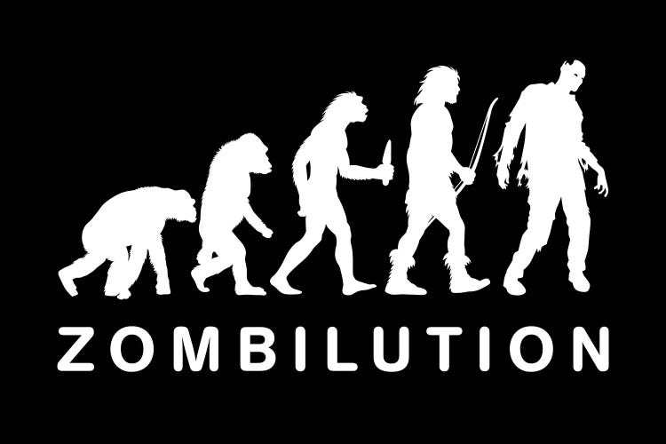 Zombilutions by Alberto Perez wall art