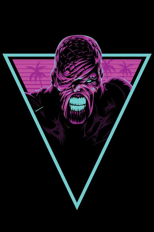 Nemesis Retro by Alberto Perez wall art
