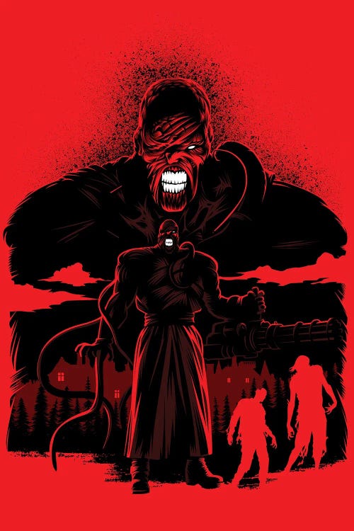 Zombie Nemesis by Alberto Perez wall art