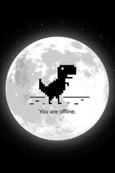 Prehistoric Animals: You Are Offline by Alberto Perez