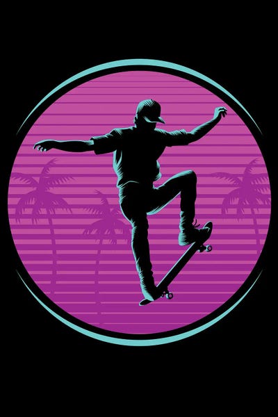 Alberto Perez: Retro Skate by Alberto Perez