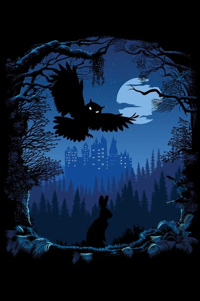 Castles & Palaces: Magic Castle Owl by Alberto Perez