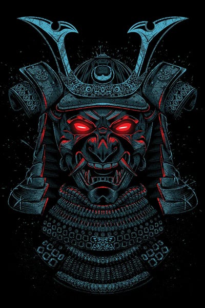 Alberto Perez: Samurai Red Eyes by Alberto Perez