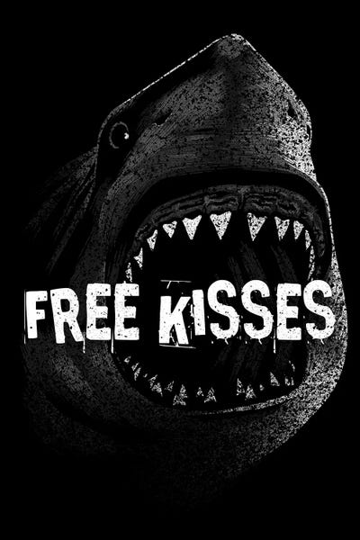 Sharks: Free Kisses Shark by Alberto Perez