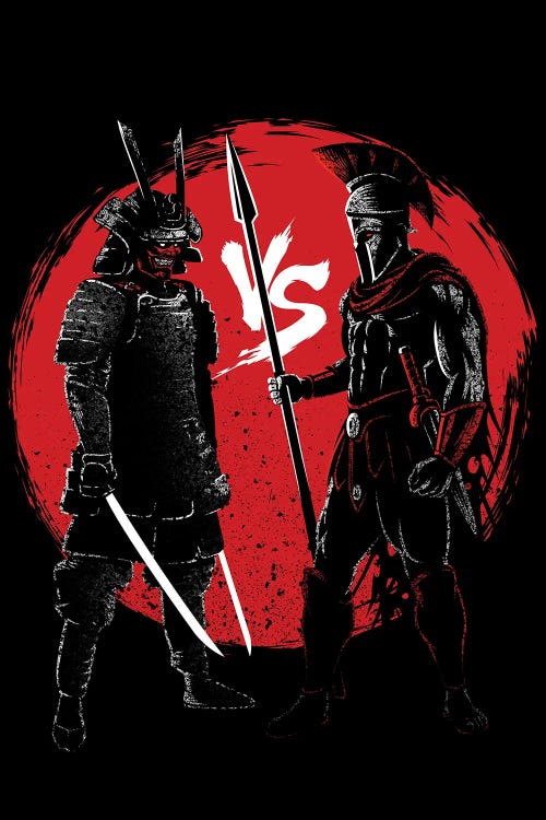 Samurai Vs Spartan