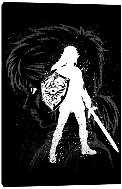 Inking Link Canvas Art Print - Other Anime & Manga Characters