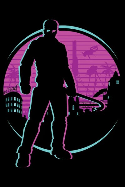 Alberto Perez: Retro Half by Alberto Perez