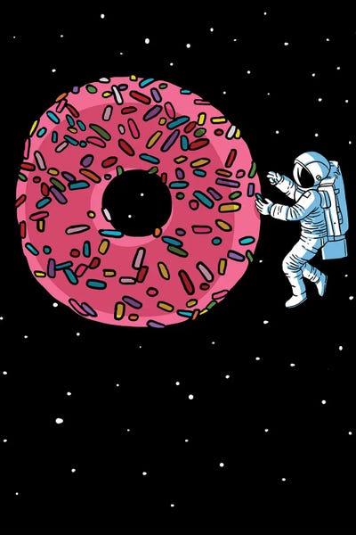 Alberto Perez: Galactic Donut by Alberto Perez