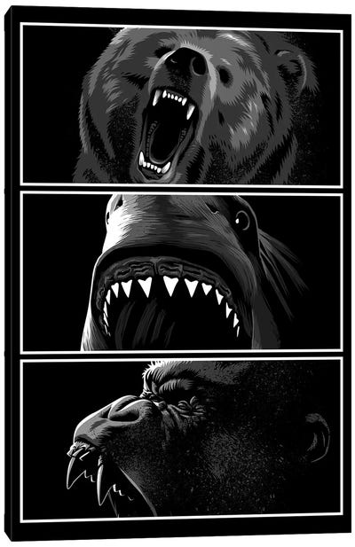 Predators Animals Canvas Art Print - Alberto Perez