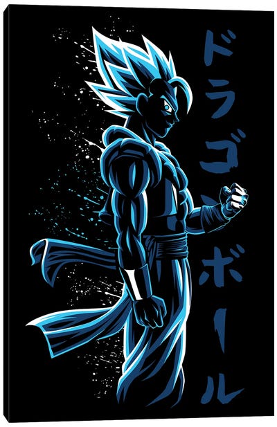 Fusion Profile Canvas Art Print - Dragon Ball Z